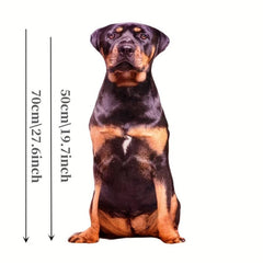 3D Cartoon Dog Throw Pillows - Home Decor & Toy