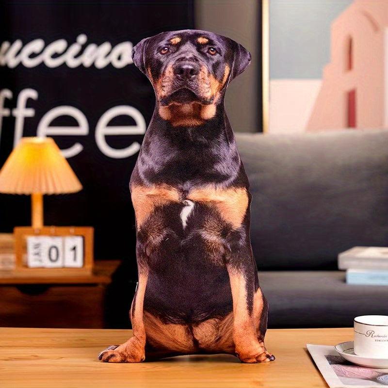 3D Cartoon Dog Throw Pillows - Home Decor & Toy