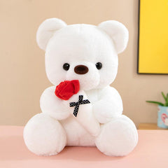 Rose Bear Doll Confession Gift Hug Bear Plush Toy