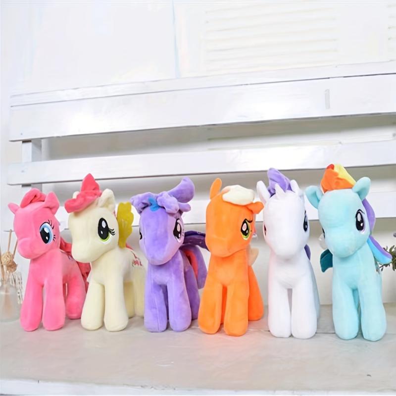 Plush Pony Toy Doll Muppet for Sleeping Gift