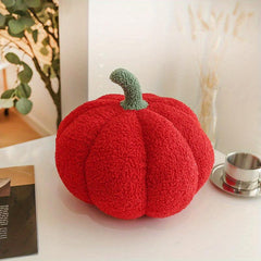 Halloween Stuffed Pumpkin Plush Toy 3D Shape Decoration Thanksgiving Pillow
