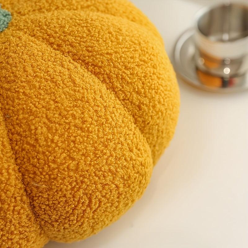 Halloween Stuffed Pumpkin Plush Toy 3D Shape Decoration Thanksgiving Pillow