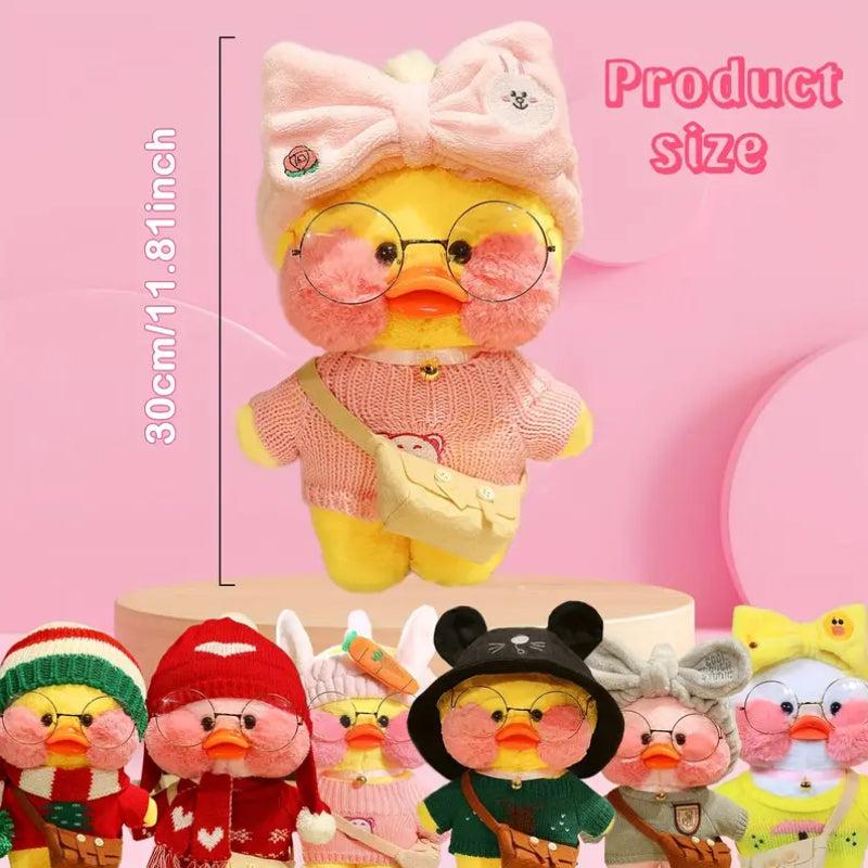 Duck Stuffed Animal Toy Soft Plush Toy For Kids Girls DIY Hugglable