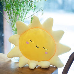 Sun Pillow Plush Toy 15.7in/23.6in Compression Bag Packaging