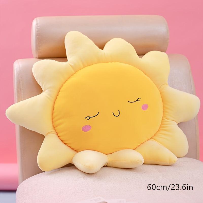 Sun Pillow Plush Toy 15.7in/23.6in Compression Bag Packaging