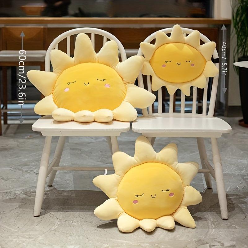 Sun Pillow Plush Toy 15.7in/23.6in Compression Bag Packaging