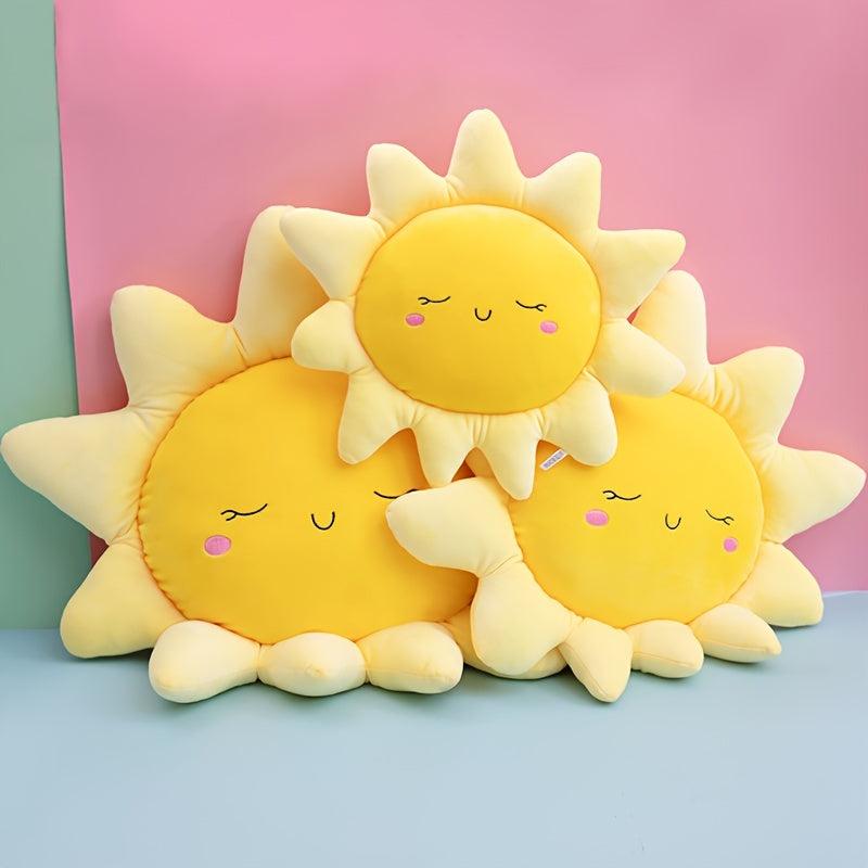 Sun Pillow Plush Toy 15.7in/23.6in Compression Bag Packaging