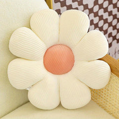 Flower Plush Toy Cushion Seat Pad for Room Decor