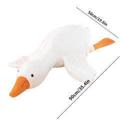 Oversized Goose Plush Toy Doll Sleeping Pillow Clip Leg Rabbit Hair Doll