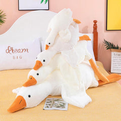 Oversized Goose Plush Toy Doll Sleeping Pillow Clip Leg Rabbit Hair Doll