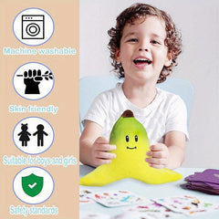 Banana Stuffed Fruit Plush Pillow Soft Toy