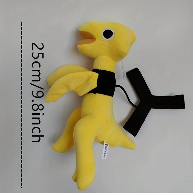 Yellow Mouth Dinosaur Rainbow Plush Toy - 29 inches