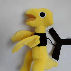 Yellow Mouth Dinosaur Rainbow Plush Toy - 29 inches