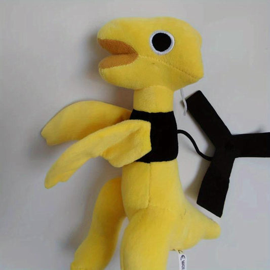 Yellow Mouth Dinosaur Rainbow Plush Toy - 29 inches