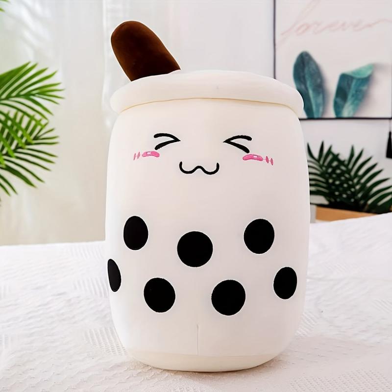 Fruit Milk Tea Christmas Plush Toy for Parties & Festivals