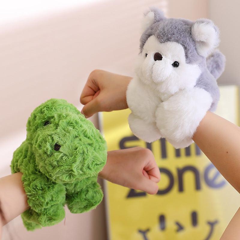 Plush Toy Bracelet Decorated Plush Toy Wrist Computer Trinkets