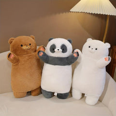62in Panda Plush Bear Toy Soft Polar Bear Stuffed Animals Teddy Bear Plushie