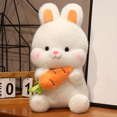 7 87in Carrot Rabbit Plush Toy Easter Bunny Doll Christmas Birthday Gift