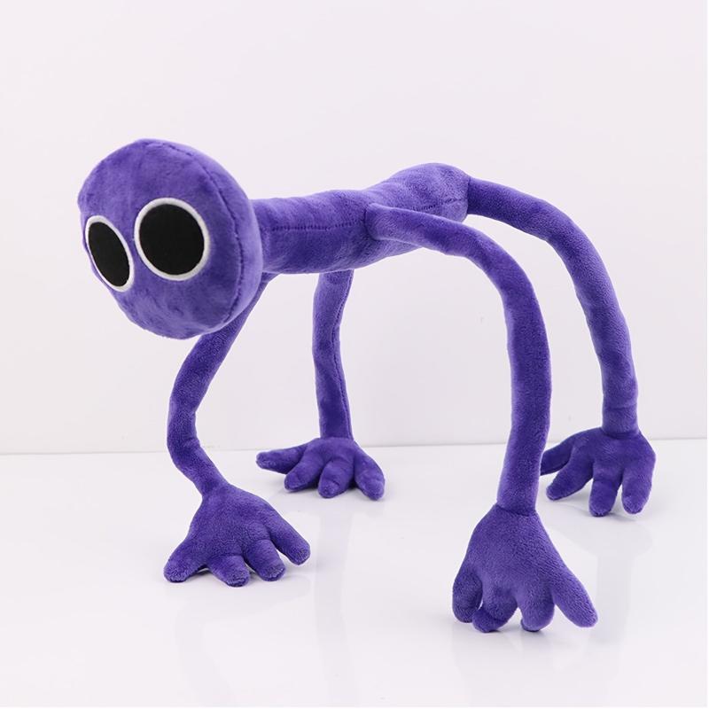 7in Purple Monster Plush Toy Soft Stuffed Animal for Kids Fans Birthday Gift