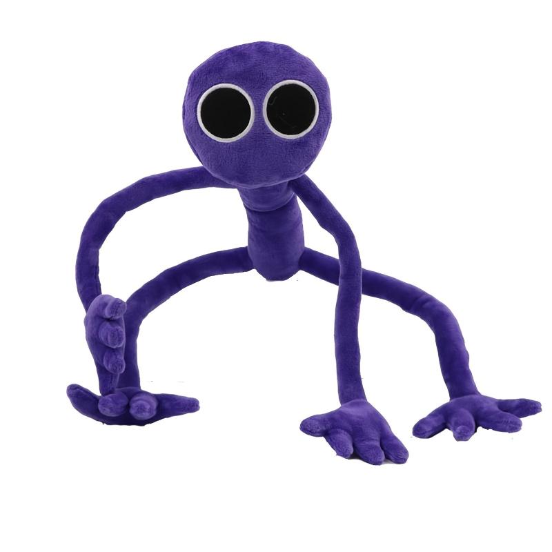 7in Purple Monster Plush Toy Soft Stuffed Animal for Kids Fans Birthday Gift