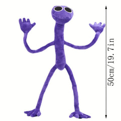7in Purple Monster Plush Toy Soft Stuffed Animal for Kids Fans Birthday Gift