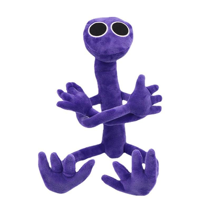 7in Purple Monster Plush Toy Soft Stuffed Animal for Kids Fans Birthday Gift
