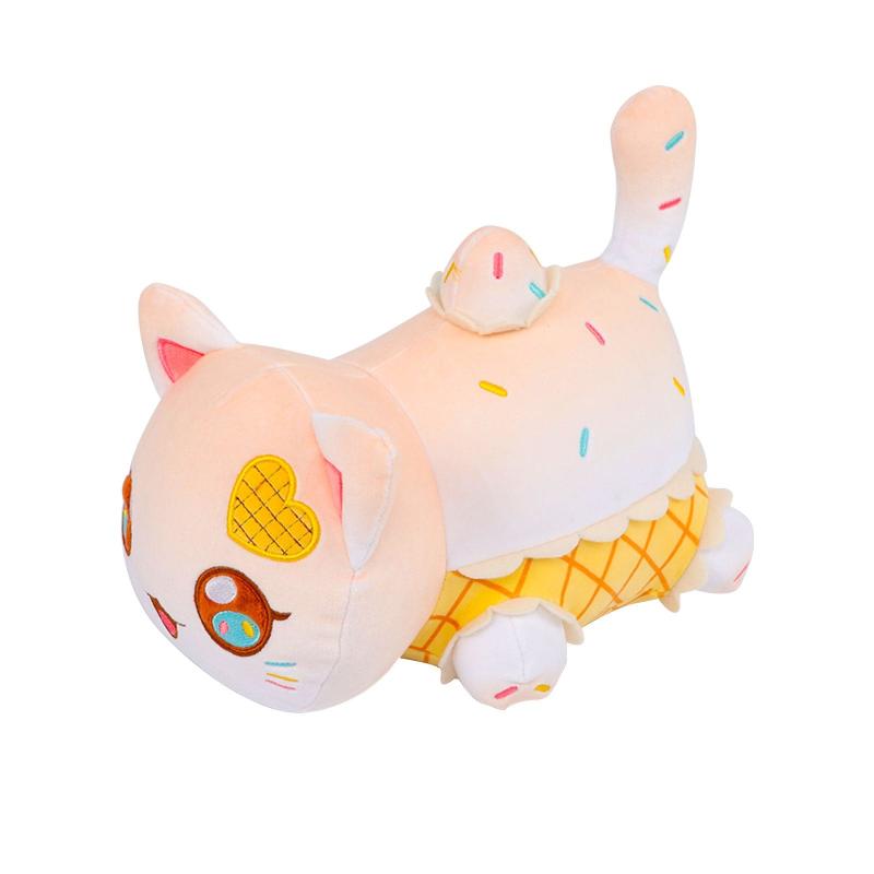 MeeMeow Chocolate Cake Cat Plush MeeMeows Cat Collection Gift For Fans