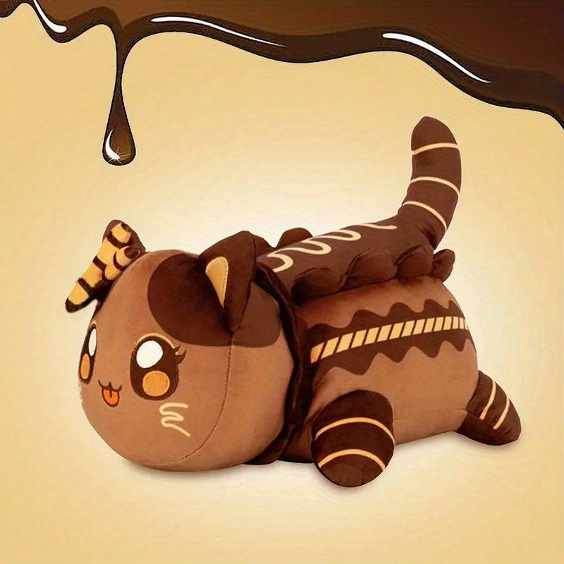 MeeMeow Chocolate Cake Cat Plush MeeMeows Cat Collection Gift For Fans