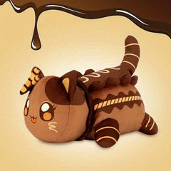 MeeMeow Chocolate Cake Cat Plush MeeMeows Cat Collection Gift For Fans