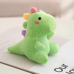 Dinosaur Plush Pendant Doll Bag Keychain Toy