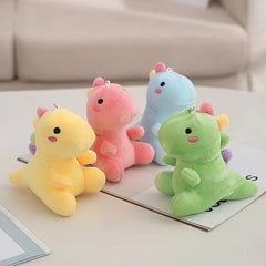 Dinosaur Plush Pendant Doll Bag Keychain Toy
