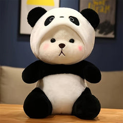 Adorable Transforming Bear Doll Plush Toy Gift