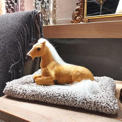 Furry Horse Car Ornament