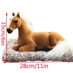 Furry Horse Car Ornament