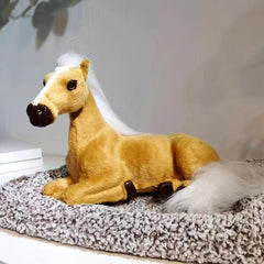 Furry Horse Car Ornament