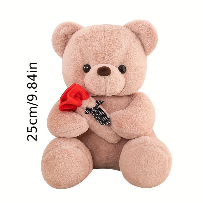 1pc Bear Plush Stuffed Animal Plush Toy Gift For Boys And Girls