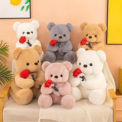 1pc Bear Plush Stuffed Animal Plush Toy Gift For Boys And Girls