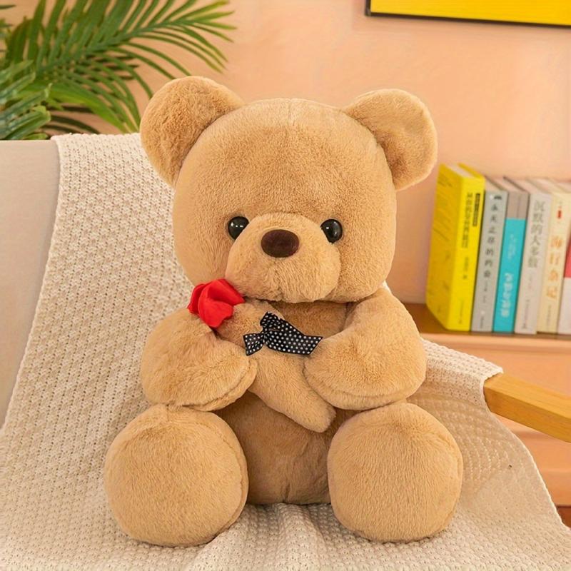 1pc Bear Plush Stuffed Animal Plush Toy Gift For Boys And Girls
