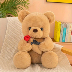 1pc Bear Plush Stuffed Animal Plush Toy Gift For Boys And Girls