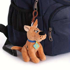 Brown Dog Plush Pendant Keychain Soft Cartoon Doll Toy Gift