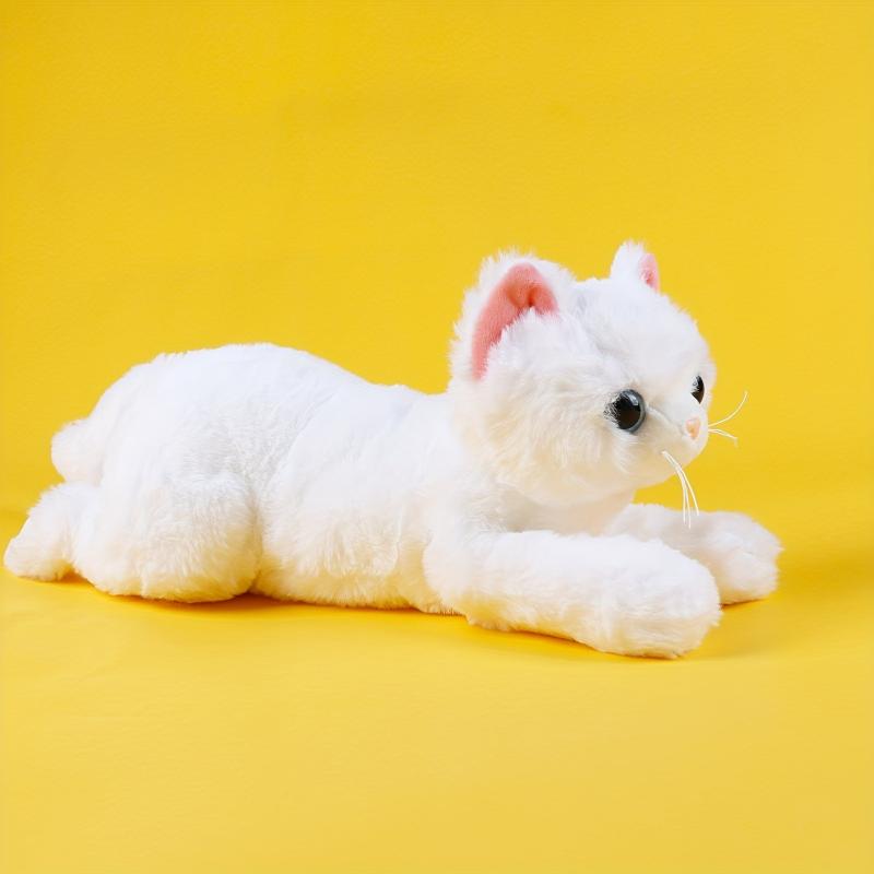 Cat Plush Toy Simulated Animals Doll Game Pillow Toys Gift For Kids