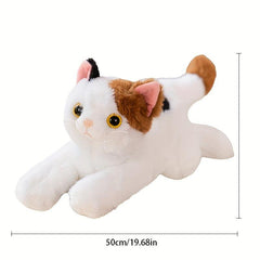 Cat Plush Toy Simulated Animals Doll Game Pillow Toys Gift For Kids