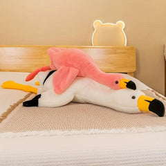 Flamingo Plush Toy 69 Pillow Soft Girly Heart Rag Doll
