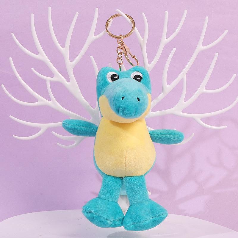 Crocodile Plush Pendant Key Chain Couple Backpack Decoration Birthday Gift