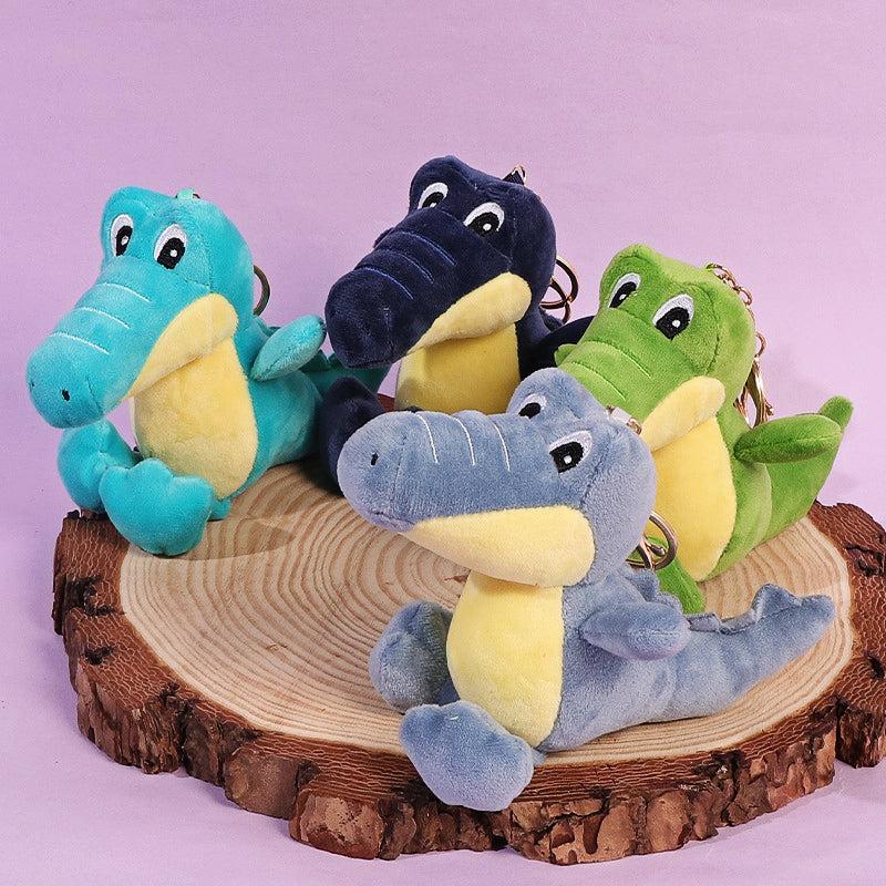 Crocodile Plush Pendant Key Chain Couple Backpack Decoration Birthday Gift