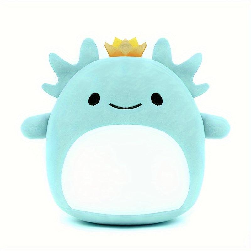 Axolotl Stuffed Animal Plush Toy & Squishy Plush Pillow Halloween
