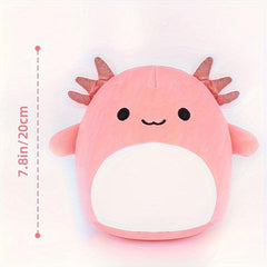 Axolotl Stuffed Animal Plush Toy & Squishy Plush Pillow Halloween