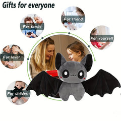 9in Halloween Bat Plush Cartoon Devil Doll Home Decor