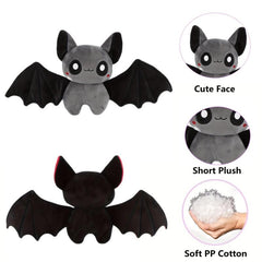 9in Halloween Bat Plush Cartoon Devil Doll Home Decor