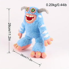 2in Monster Plush Toys Mammott Plushies Funny Horror Game Monster Gift